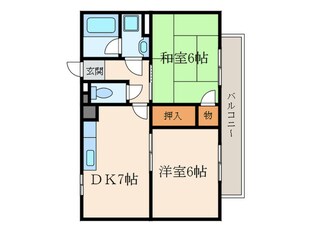 サンサーラ汐町の物件間取画像